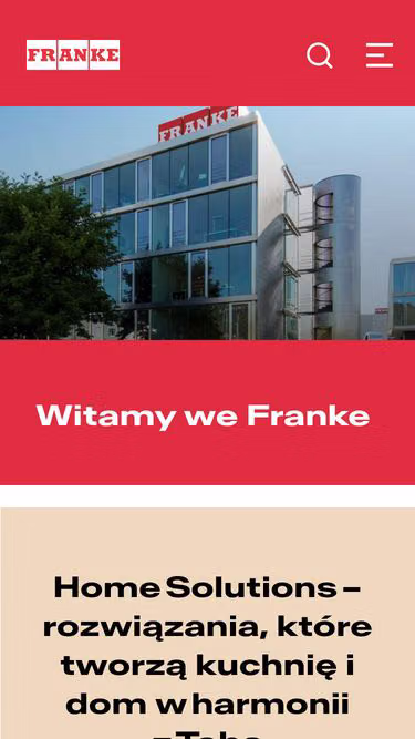 Screenshot of franke.pl