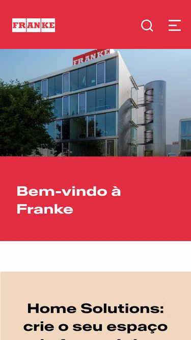 Screenshot of franke.pt