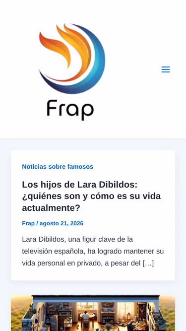 Screenshot of frap.es
