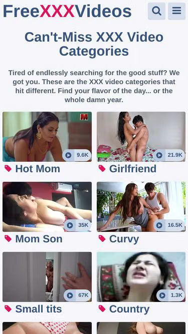 Screenshot of freexxxvideo.xyz