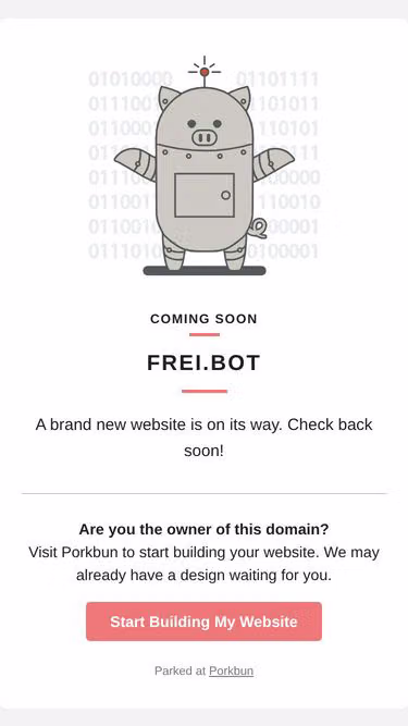 Screenshot of frei.bot