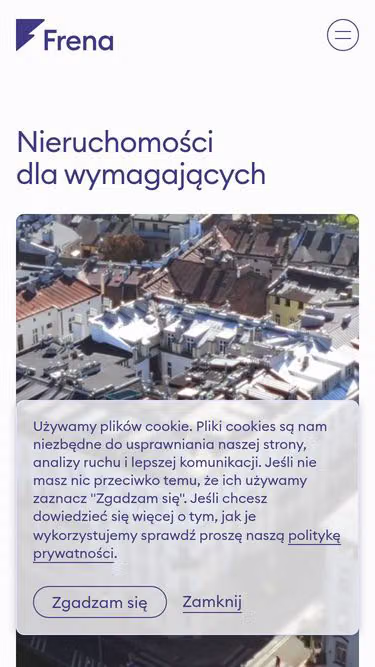 Screenshot of frena.pl