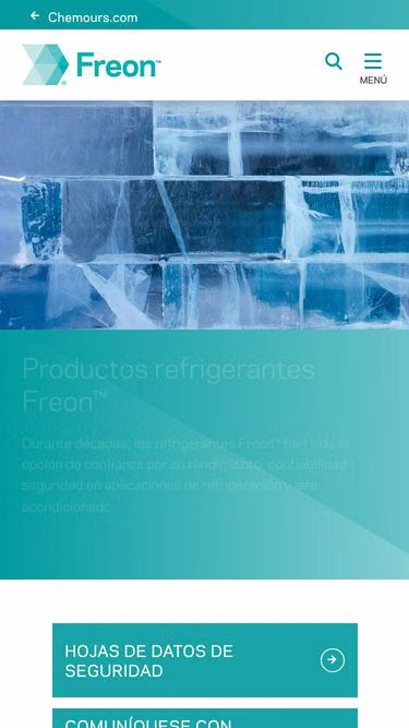 Screenshot of freon.com.co