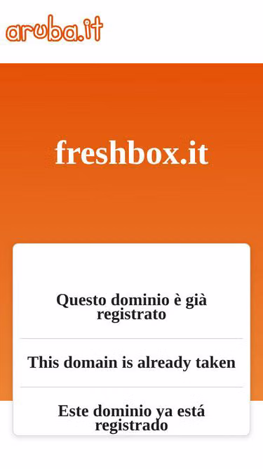 Screenshot of freshbox.it