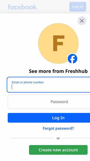 Screenshot of freshhub.ph