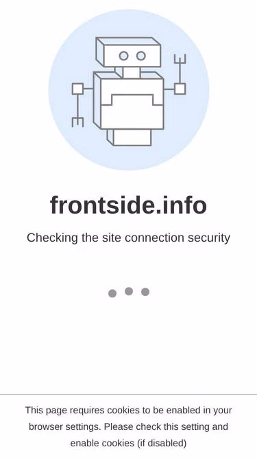 Screenshot of frontside.info