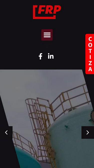 Screenshot of frp.com.pe