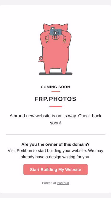 Screenshot of frp.photos