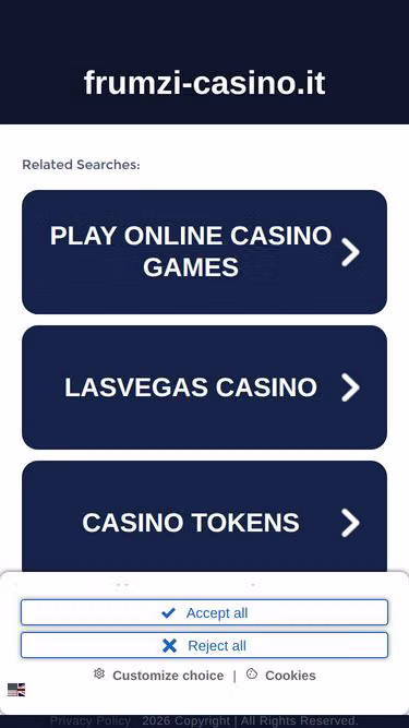 Screenshot of frumzi-casino.it