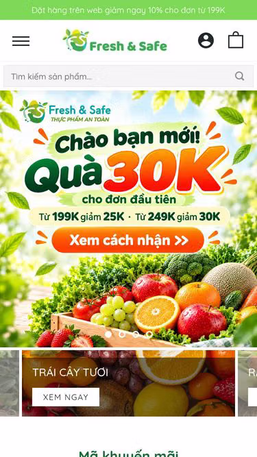 Screenshot of fsf.com.vn