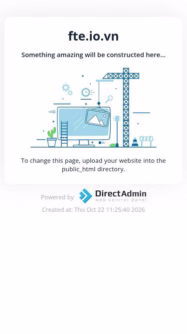 Screenshot of fte.io.vn