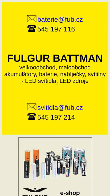 Screenshot of fub.cz