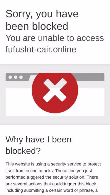 Screenshot of fufuslot-cair.online