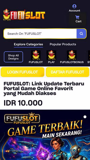 Screenshot of fufuslot-cair.shop