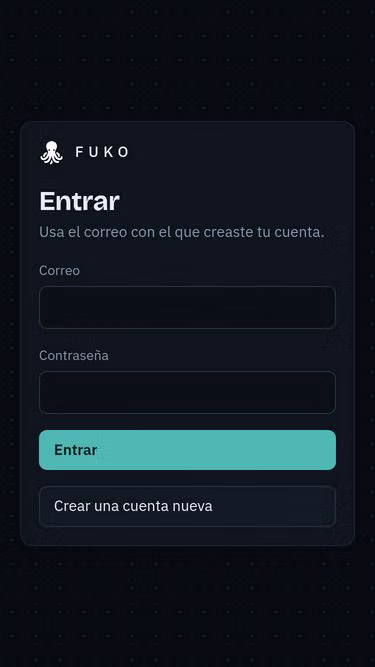 Screenshot of fuko.cl