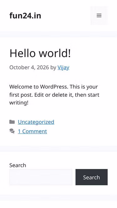 Screenshot of fun24.in