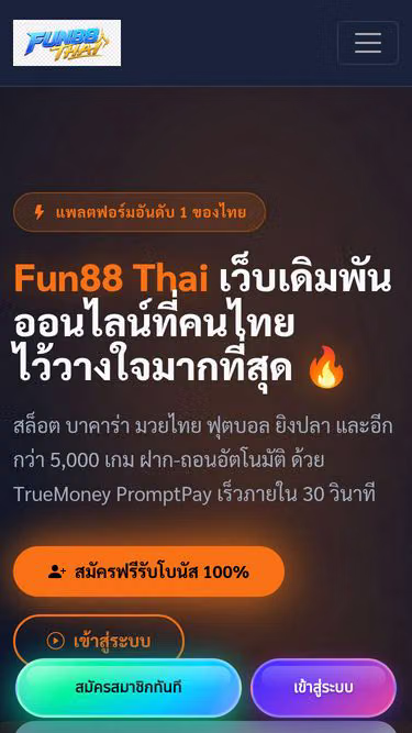 Screenshot of fun88thai.biz