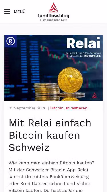 Screenshot of fundflow.blog