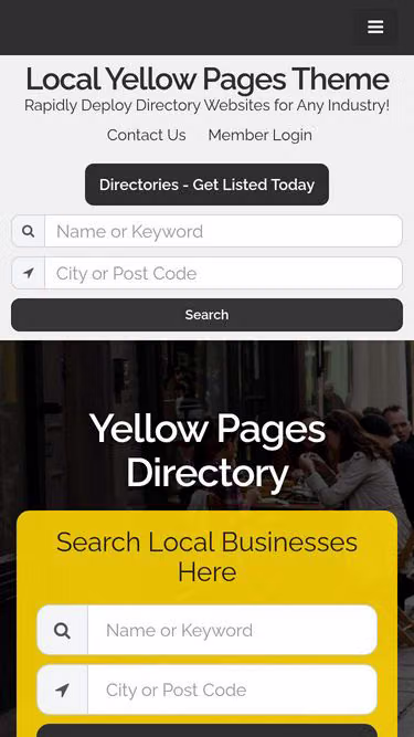 Screenshot of funeral.directory