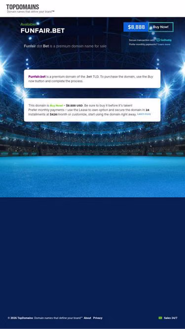 Screenshot of funfair.bet