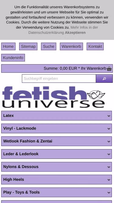 Screenshot of funi.org