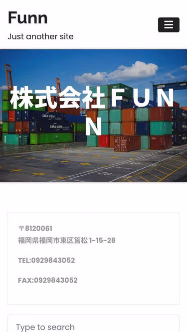 Screenshot of funn.co.jp