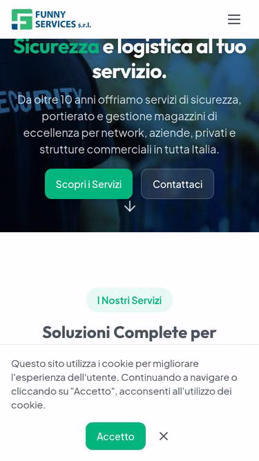 Screenshot of funny.services