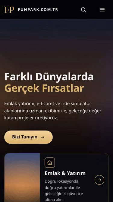 Screenshot of funpark.com.tr