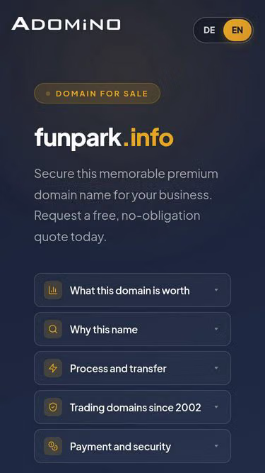 Screenshot of funpark.info