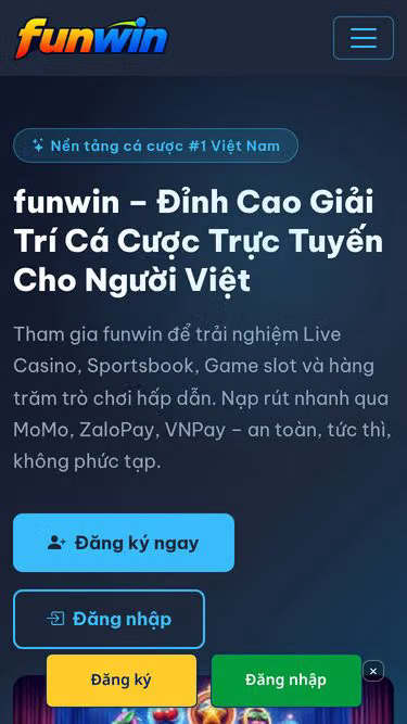 Screenshot of funwin.vu