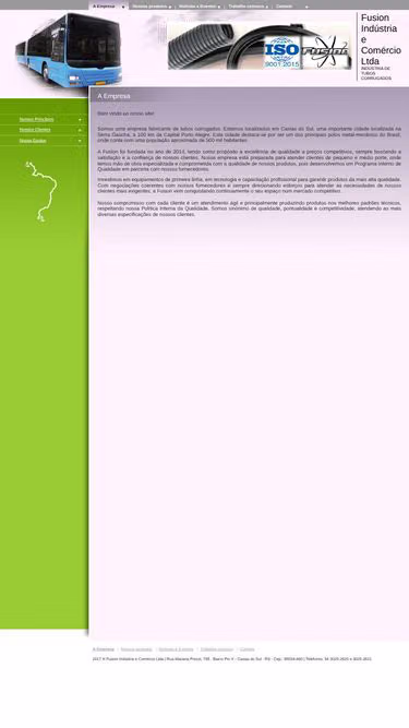 Screenshot of fusion.ind.br