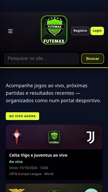 Screenshot of futemax.buzz