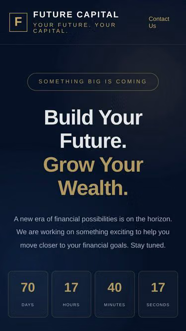 Screenshot of futurecapital.life