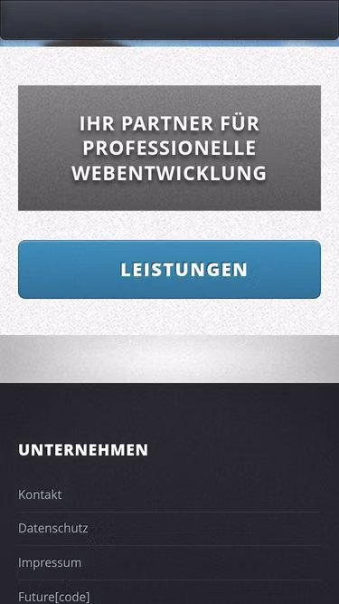 Screenshot of futurecode.de