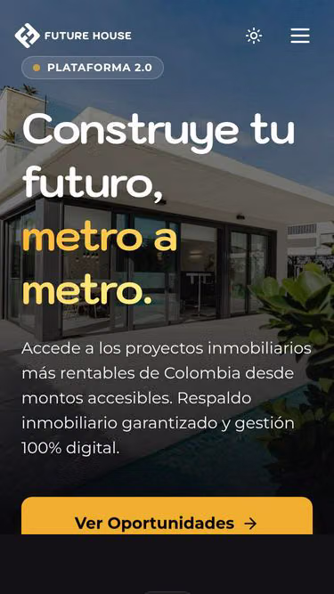 Screenshot of futurehouse.com.co