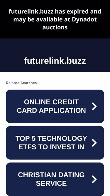 Screenshot of futurelink.buzz