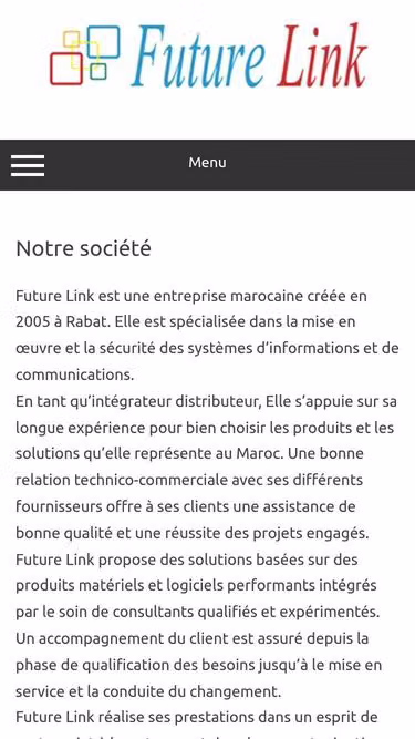 Screenshot of futurelink.info