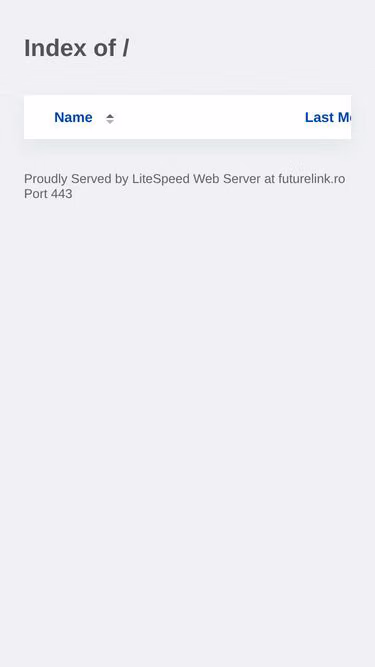 Screenshot of futurelink.ro