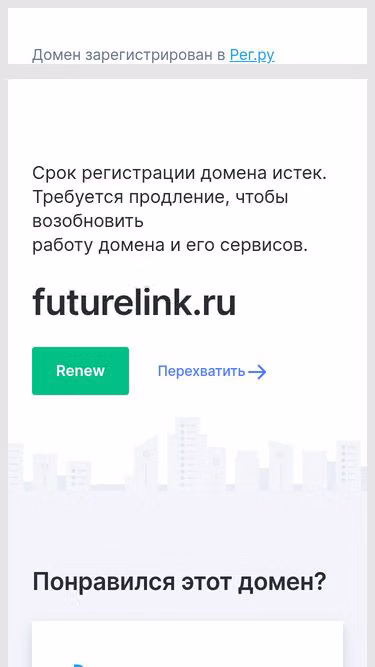 Screenshot of futurelink.ru