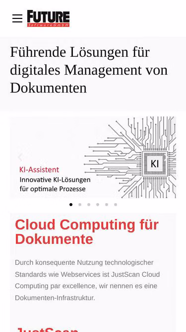 Screenshot of futuresoft.de