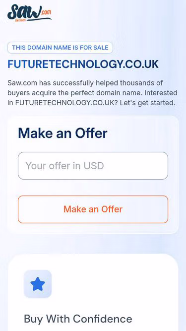 Screenshot of futuretechnology.co.uk