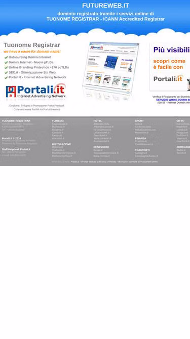 Screenshot of futureweb.it