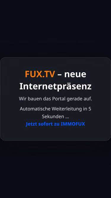 Screenshot of fux.tv