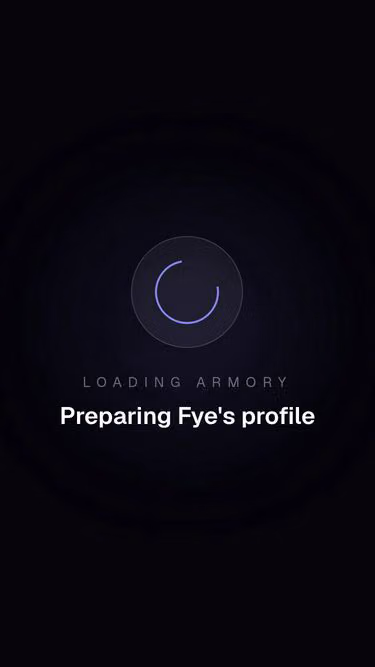 Screenshot of fye.life