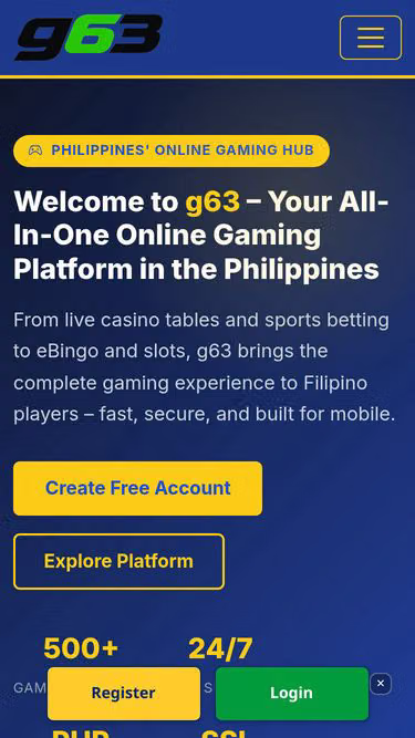 Screenshot of g63.app