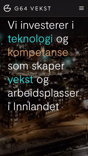 Screenshot of g64.no