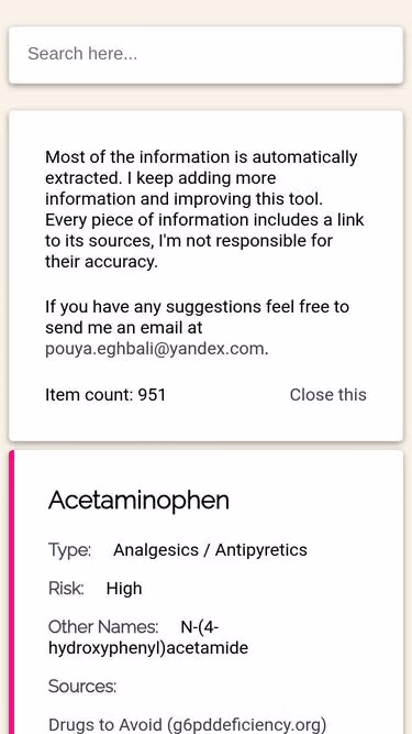 Screenshot of g6pd.ch