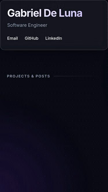 Screenshot of gabe.works