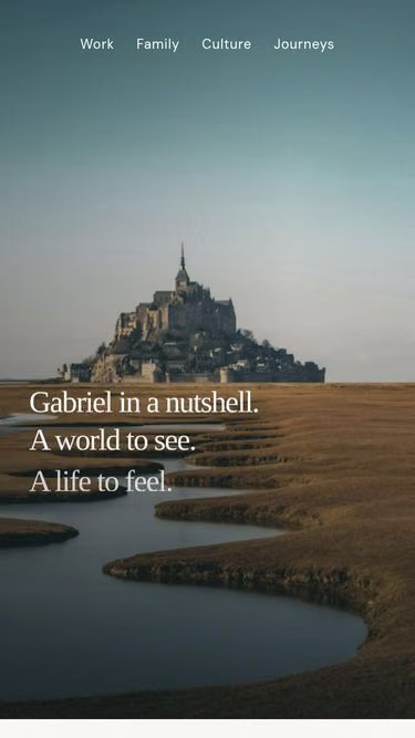 Screenshot of gabrielpower.ai