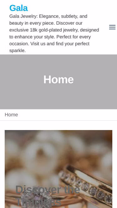 Screenshot of gala.com.co